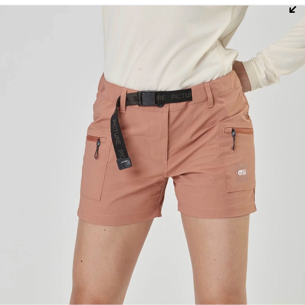 Picture Organic Camba Stretch Shorts Women's Shorts Cedar Wood Small New